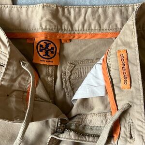 Tori Burch size 26 cropped cargo pants